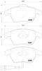 HELLA PAGID 8DB355010-581 (8DB355010581) Brake Pad Set, disc brake
