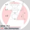 ZIMMERMANN 23746.175.1 (237461751) Brake Pad Set, disc brake