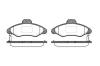 REMSA 033104 Brake Pad Set, disc brake