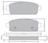 FREMAX FBP-1725 (FBP1725) Brake Pad Set, disc brake