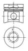 KOLBENSCHMIDT 40073620 Piston