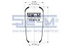 SEM LASTIK 72.673.R (72673R) Boot, air suspension