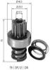 MAGNETI MARELLI 940113020118 Pinion, starter