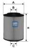 UFI 2505400 Oil Filter