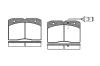 ROADHOUSE 221122 Brake Pad Set, disc brake