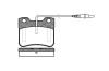ROADHOUSE 224724 Brake Pad Set, disc brake