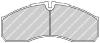 FERODO FVR1390 Brake Pad Set, disc brake