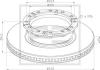PE Automotive 026.673-10A (02667310A) Brake Disc