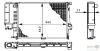 HELLA 8MK376711-084 (8MK376711084) Radiator, engine cooling