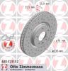 ZIMMERMANN 600323152 Brake Disc