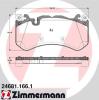 ZIMMERMANN 24681.166.1 (246811661) Brake Pad Set, disc brake