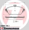 ZIMMERMANN 24869.195.1 (248691951) Brake Pad Set, disc brake