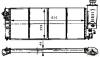 HELLA 8MK376716-551 (8MK376716551) Radiator, engine cooling
