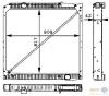 HELLA 8MK376721-451 (8MK376721451) Radiator, engine cooling