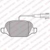 DELPHI LP2302 Brake Pad Set, disc brake