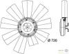 HELLA 8MV376727-091 (8MV376727091) Fan, radiator