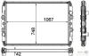 HELLA 8MK376755-421 (8MK376755421) Radiator, engine cooling