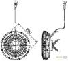 HELLA 8MV376757-111 (8MV376757111) Clutch, radiator fan