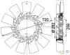 HELLA 8MV376757-491 (8MV376757491) Fan Wheel, engine cooling