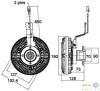 HELLA 8MV376758-471 (8MV376758471) Clutch, radiator fan
