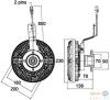 HELLA 8MV376758-511 (8MV376758511) Clutch, radiator fan