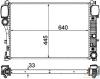 HELLA 8MK376764-791 (8MK376764791) Radiator, engine cooling