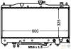 HELLA 8MK376773-271 (8MK376773271) Radiator, engine cooling
