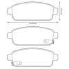 BENDIX 573335B Brake Pad Set, disc brake