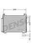 DENSO DCN50025 Condenser, air conditioning