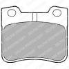 DELPHI LP1051 Brake Pad Set, disc brake