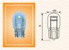 MAGNETI MARELLI 002052400000 Bulb, tail light; Bulb, instrument lighting; Bulb
