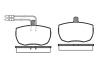 ROADHOUSE 205604 Brake Pad Set, disc brake