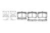 ROADHOUSE 221232 Brake Pad Set, disc brake