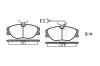 ROADHOUSE 230502 Brake Pad Set, disc brake