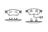 ROADHOUSE 2105612 Brake Pad Set, disc brake
