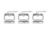 REMSA 0170.14 (017014) Brake Pad Set, disc brake