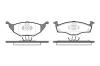 REMSA 071820 Brake Pad Set, disc brake