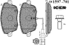 ICER 181597701 Brake Pad Set, disc brake