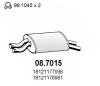 ASSO 08.7015 (087015) End Silencer