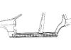 VAN WEZEL 5880103 Foot Board, door sill