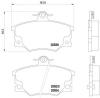 TEXTAR 2083302 Brake Pad Set, disc brake