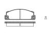 ROADHOUSE 202202 Brake Pad Set, disc brake