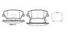 ROADHOUSE 2127402 Brake Pad Set, disc brake