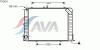 AVA QUALITY COOLING TO2424 Radiator, engine cooling