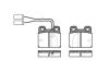 REMSA 000501 Brake Pad Set, disc brake