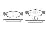 REMSA 017230 Brake Pad Set, disc brake