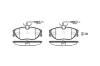 REMSA 030544 Brake Pad Set, disc brake