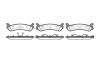 REMSA 035900 Brake Pad Set, disc brake