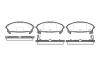 REMSA 0360.02 (036002) Brake Pad Set, disc brake