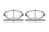 REMSA 0456.00 (045600) Brake Pad Set, disc brake